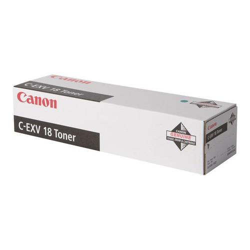 Canon C-Exv 18 - Noir - Original - Cartouche De Toner - Pour Canon Ir1018, Ir1018j, Ir1022a, Ir1022f, Ir1022i, Ir1022if; Ir 1024if