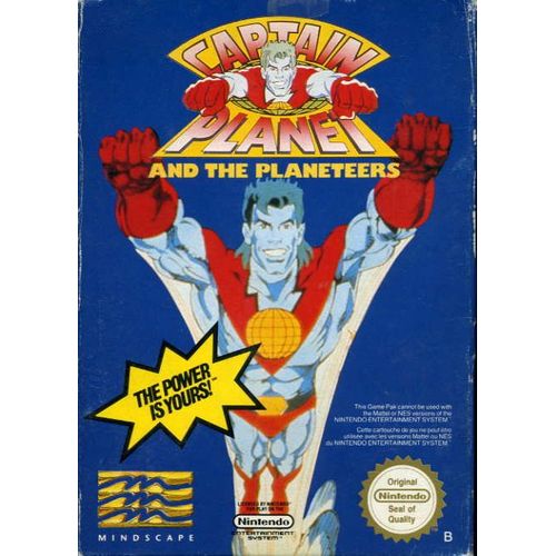Captain Planet Nes Nintendo Nes