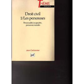 Fuck Detector surface Droit Civil, Tome 1 : Introduction, Les Personnes | Rakuten
