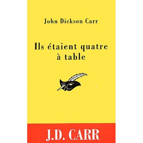 Ils Etaient Quatre A Table   de john dickson carr  Format Poche 