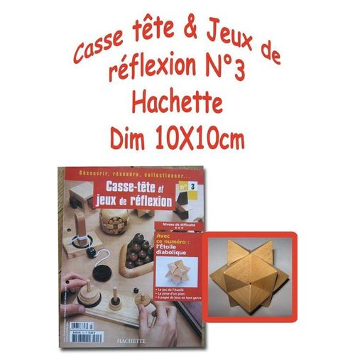Casse Tête et Jeux de Réflexion n°3 l