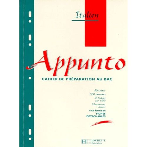 Italien Tles Appunto - Cahier De Prparation Au Bac   de Arnould-Filippini Marie-France  Format Broch 