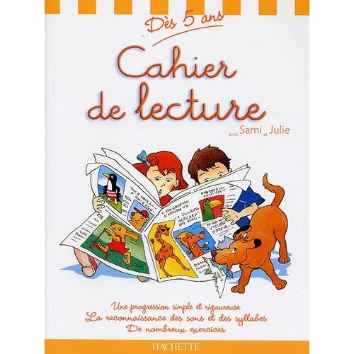 Cahier De Lecture Avec Sami Et Julie - Ds 5 Ans   de Cecconello Adeline  Format Beau livre 