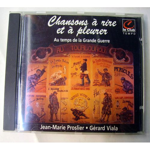 Chansons  Rire Et  Pleurer - Jean-Marie Proslier