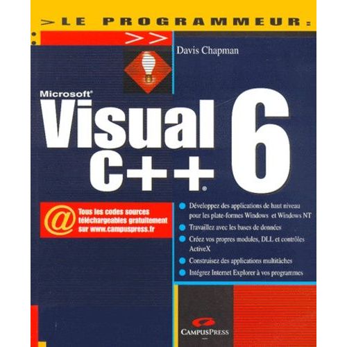 Visual C++ 6   de davis chapman  Format Broch 