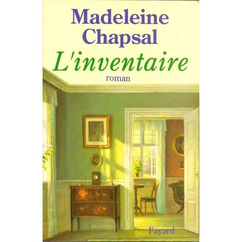 L Inventaire   de madeleine chapsal 