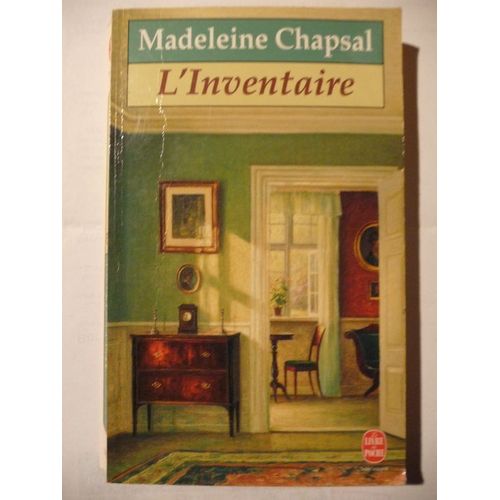 L'inventaire   de madeleine chapsal  Format Poche 