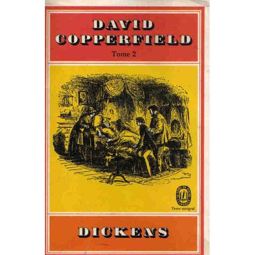 David Copperfield, Tome 2   de Charles Dickens  Format Poche 