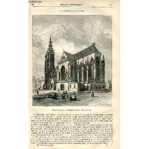 Le Magasin Pittoresque - Livraison N28 - La Cathdrle De Colmar.