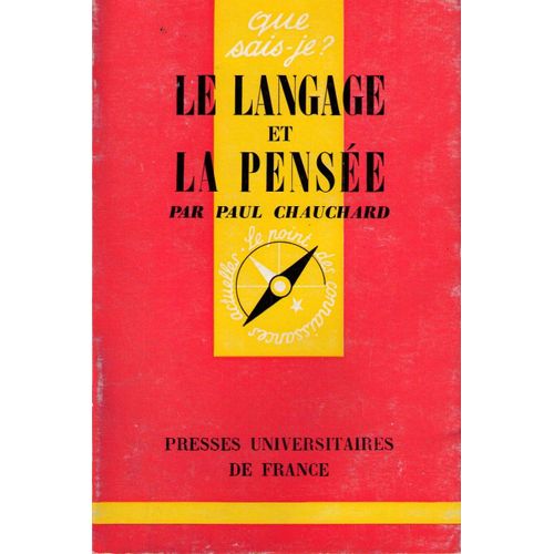 Le Langage Et La Pense    Format Broch 