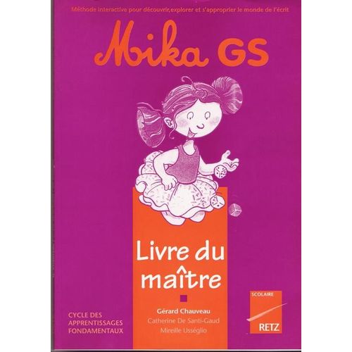 Mika Gs Livre Du Maitre   de Collectif 
