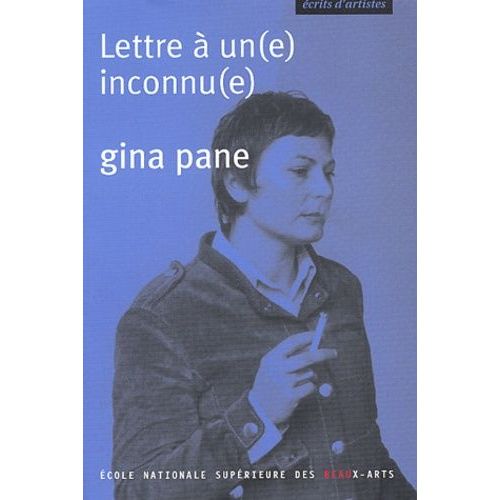 Lettre  Un(E) Inconnu(E)    Format Broch 