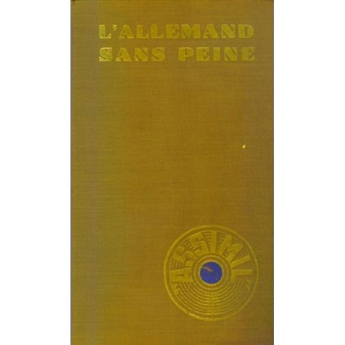 L Allemand Sans Peine   de a. cherel 