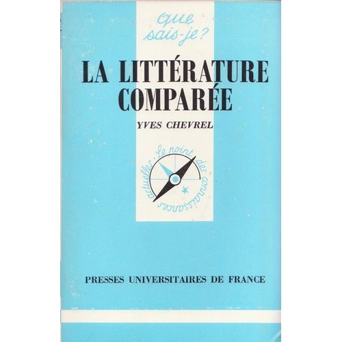 La Littrature Compare    Format Broch 