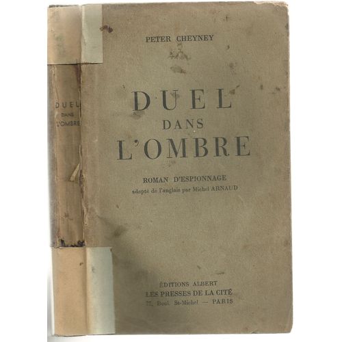 Duel Dans L'ombre   de CHEYNEY, P 