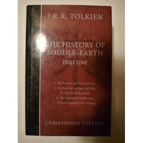 The History Of Middle-Earth    Format Reli 
