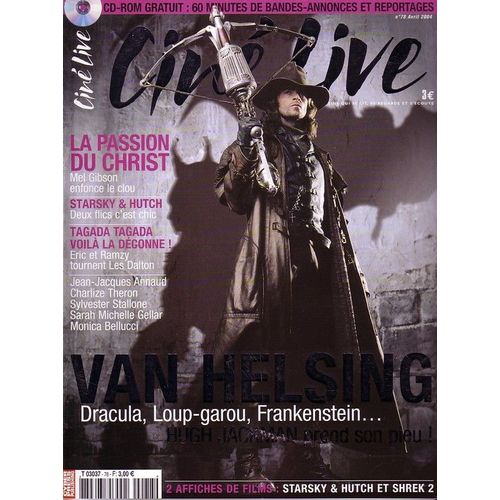 Cinlive N 78 : Van Helsing Dracula, Loup-Garou, Frankenstein... Hugh Jackman Prend Son Pieu !