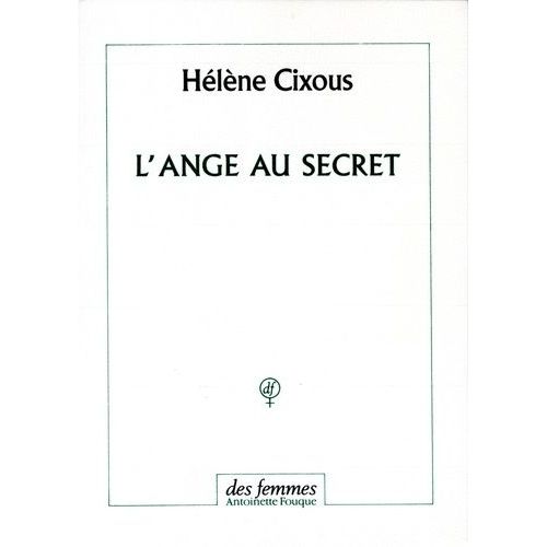 L'ange Au Secret    Format Beau livre 