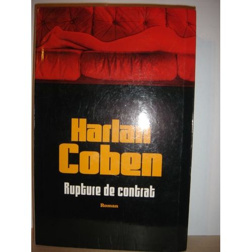 Rupture De Contrat   de harlan coben 