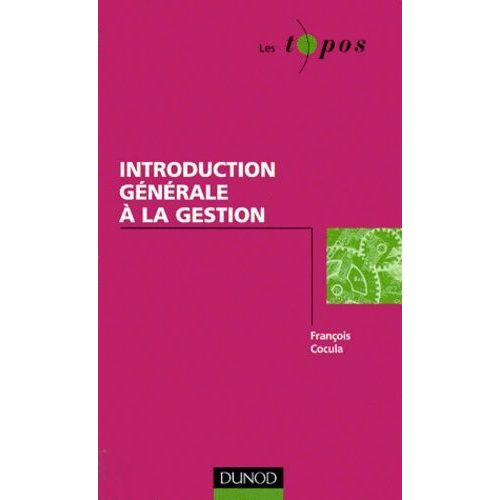 Introduction Gnrale  La Gestion    Format Poche 
