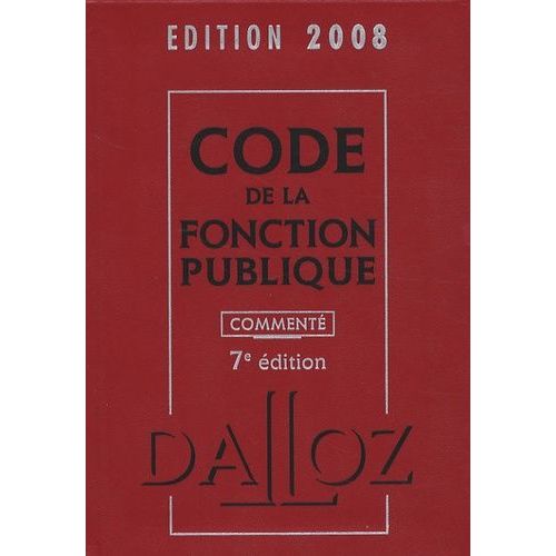 Code De La Fonction Publique Comment    Format Reli 