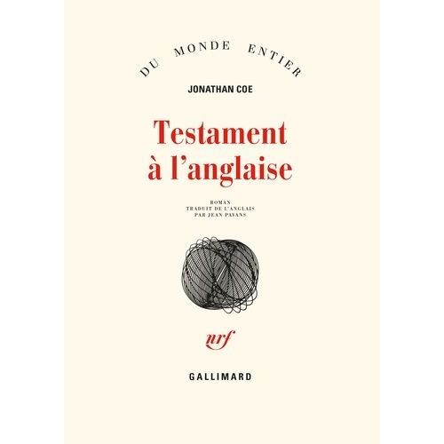 Testament  L'anglaise   de Coe Jonathan  Format Beau livre 
