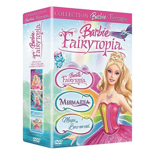 Coffret Barbie Fairytopia Fairytopia + Mermaidia + Magie de l