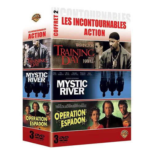 Coffret Les Incontournables Action 2 - Training Day + Mystic River + Opration Espadon