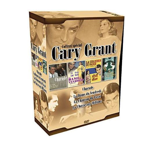 Coffret Spcial Cary Grant : Charade - La Dame Du Vendredi - La Chanson Du Pass - La Chasse Aux Millions de Howard Hawks