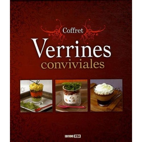 Verrines Conviviales Coffret En 3 Volumes : Verrines Sales Et Sucres - Verrines Sucres - Verrines Apro   de A-Ali Sylvie  Format Coffret 