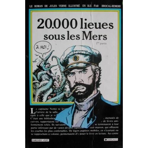 20 000 Lieues Sous Les Mers N 1   de Brocal Remohi, Jaime  Format Non Precis 