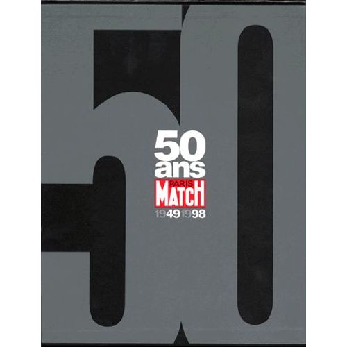50 Ans : Paris-Match 1949-1998   de Collectif  Format Etui 