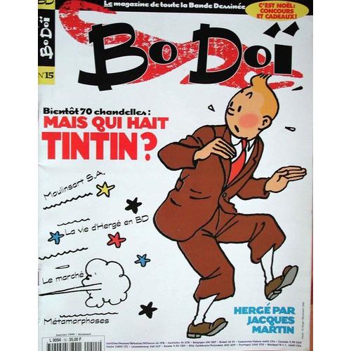 Bo Do  N 15 : Couverture Tintin