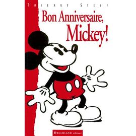 Bon Anniversaire Mickey 1928 1998 Art Et Culture Rakuten