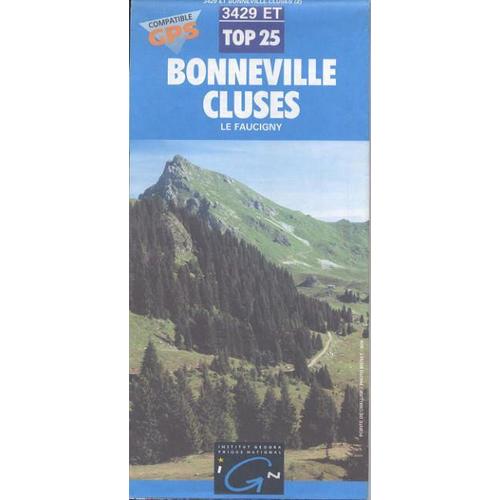 Bonneville - Cluses   de Collectif  Format Carte Plan 