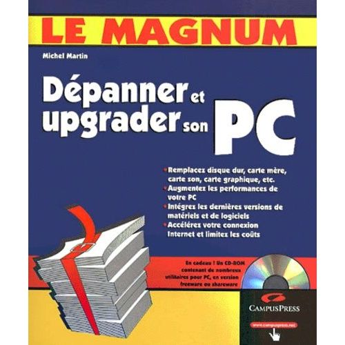 Dpanner Et Upgrader Son Pc - Avec Cd-Rom   de michel martin  Format Broch 