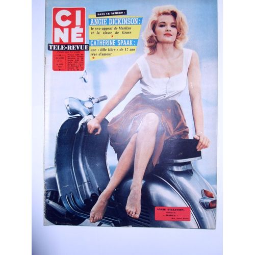 Cine Tele-Revue 1960 N 17 : Elga Andersen.Roger Moore .Roger Vadim.Danielle Gaubert.Michele Morgan.Dalia Vila Et Pierre Clemanti.