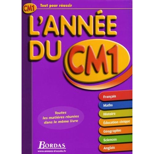 L'anne Du Cm1   de alain charles  Format Broch 