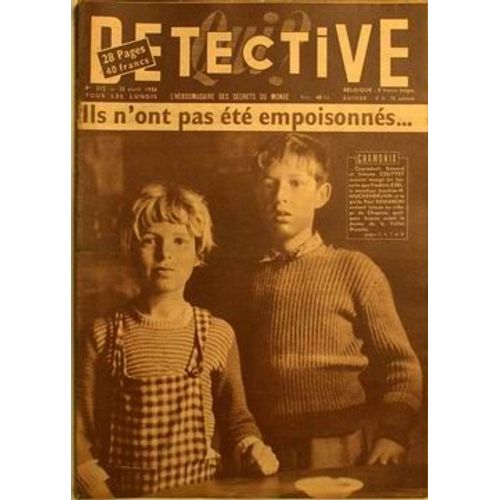 Qui Detective N 512 Du 23/04/1956