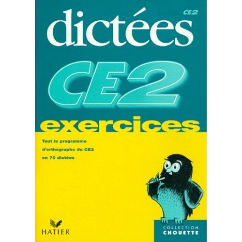 Dictees Ce2 - Exercices   de sophie valle  Format Broch 