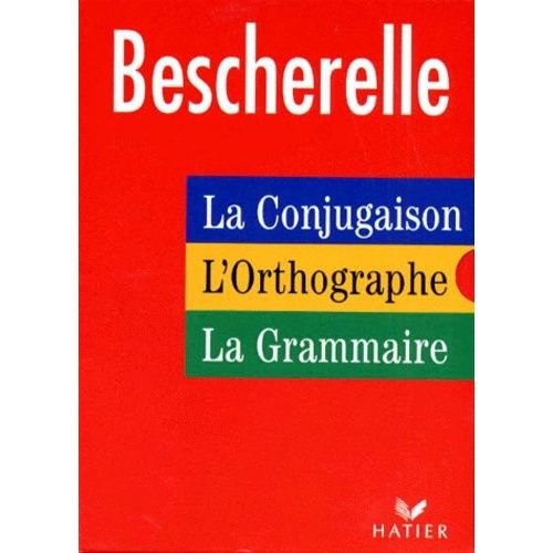 Bescherelle Coffret En 3 Volumes : La Conjugaison Pour Tous - L'orthographe Pour Tous - La Grammaire Pour Tou   de Bescherelle null  Format Coffret 
