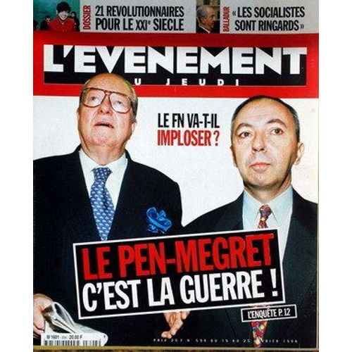 Evenement Du Jeudi (L') N 694 Du 19/02/1998