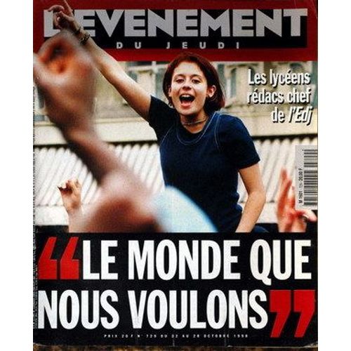 Evenement Du Jeudi (L') N 729 Du 22/10/1998