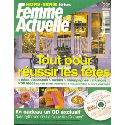 Femme Actuelle Hors-Srie  N 05 : Tout Pour Russir Les Ftes