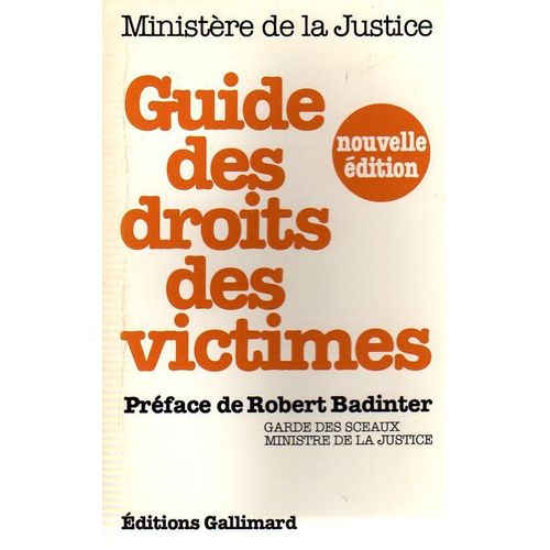 Guide Des Droits Des Victimes   de Collectif  Format Poche 