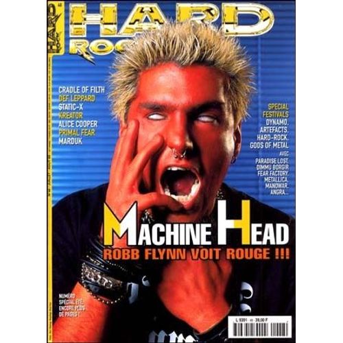 Hard Rock Magazine N 48, Machine Head Robb Flynn Voit Rouge