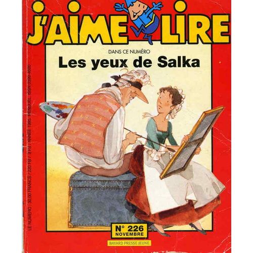 J'aime Lire N226 De 1995 : Les Yeux De Salka