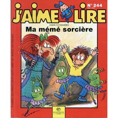 J'aime Lire N244 De 1997 : Ma Mm Sorcire