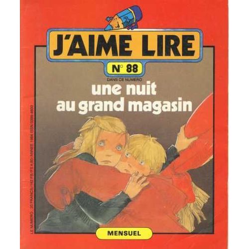 J'aime Lire N88 De 1984 : Une Nuit Au Grand Magasin