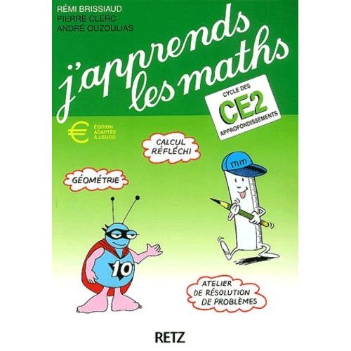 J'apprends Les Maths Ce2   de Brissiaud Rmi  Format Broch 